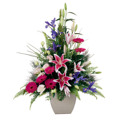 Ankara Temelli �i�ek yolla , �i�ek g�nder , �i�ek�i   lilyum gerbera iris lilyum