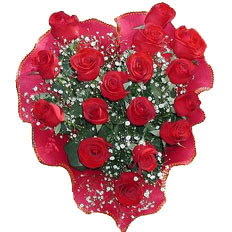 herseyi ile kirmizi buket  Temelli �i�ek sat��� , �i�ek�i , �i�ek�ilik 