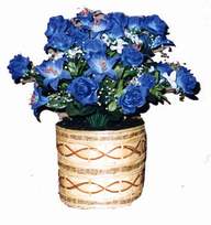 yapay mavi �i�ek sepeti Temelli �i�ek g�nderme sitemiz g�venlidir 