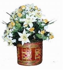 yapay karisik �i�ek sepeti  Temelli �i�ek g�nderme sitemiz g�venlidir 