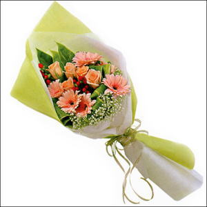 sade g�ll� buket demeti �i�ek�i Temelli �i�ek servisi , �i�ek�i adresleri 
