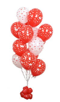 Sevdiklerinize 17 adet u�an balon demeti yollayin. Ankara Temelli kaliteli taze ve ucuz �i�ekler 