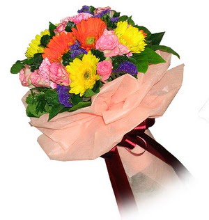 �i�ek�i Temelli �i�ek servisi , �i�ek�i adresleri  Karisik mevsim �i�eklerinden demet