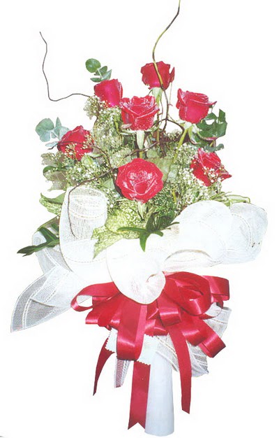 Temelli ankara �i�ek ma�azas� , �i�ek�i adresleri  7 adet kirmizi g�l buketi 