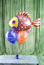 Ankara Temelli �i�ek yolla , �i�ek g�nder , �i�ek�i   9 adet u�an balon renkli oyuncak balonlar