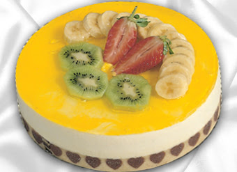 pasta g�nderme 4 ile 6 kisilik yas pasta muzlu yaspasta Ankara Temelli hediye �i�ek yolla 