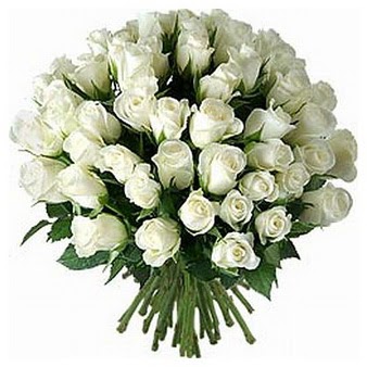 ankara �i�ek�i Temelli ucuz �i�ek g�nder  33 adet beyaz g�l buketi