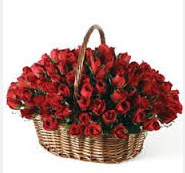 Temelli ankara �nternetten �i�ek sipari�i  49 adet k�rm�z� g�l �i�ek sepeti