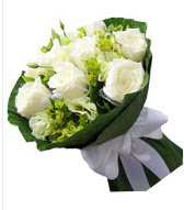 9 adet beyaz g�l buketi Temelli ankara �i�ek ma�azas� , �i�ek�i adresleri 