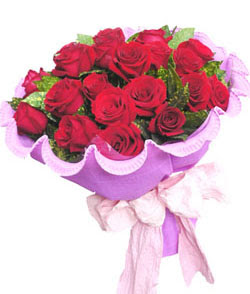 12 adet k�rm�z� g�lden g�rsel buket �i�ek�i Temelli �i�ek servisi , �i�ek�i adresleri 