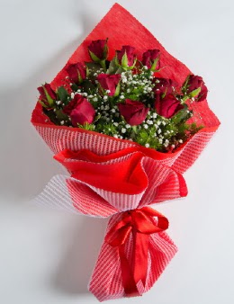 11 adet k�rm�z� g�lden buket Ankara Temelli �i�ek yolla , �i�ek g�nder , �i�ek�i  