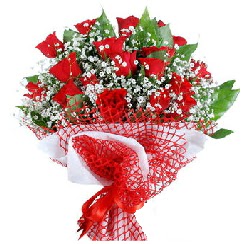 11 k�rm�z� g�lden buket Temelli ankara �i�ek sipari�i �i�ek g�nderme 