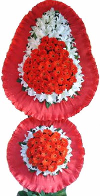 Ankara Temelli �i�ek yolla , �i�ek g�nder , �i�ek�i   �ift katl� kaliteli d���n a��l�� sepeti