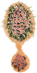 �i�ek�i Temelli ankara �i�ek sat���  �ift katli sepet nikah-a�lis d�g�n