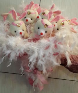9 Adet pelu� tav�an tav�an buketi Ankara Temelli online �i�ek g�nderme sipari� 