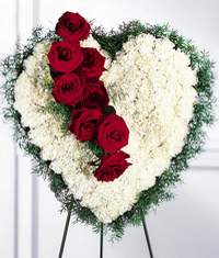 Ankara Temelli �i�ek sat��� online �i�ek�i , �i�ek sipari�i  Kalp pano i�erisinde g�ller