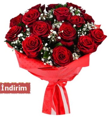 12 Adet k�rm�z� a�k g�lleri Ankara Temelli 14 �ubat sevgililer g�n� �i�ek  