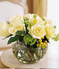 Ankara Temelli �i�ek yolla , �i�ek g�nder , �i�ek�i   Limoni 7 adet vazoda g�l