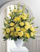 Temelli ankara �i�ek ma�azas� , �i�ek�i adresleri  sari g�llerden sebboy tanzim �i�ek siparisi