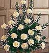 Temelli �i�ek g�nderme sitemiz g�venlidir  Beyaz karanfillerden sepet