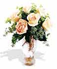 Temelli ankara �i�ek ma�azas� , �i�ek�i adresleri  6 adet sari g�l ve cam vazo