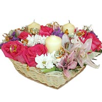 sepette hersey i�inde  Temelli ankara �i�ek sipari�i �i�ek g�nderme 