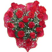 herseyi ile kirmizi buket  Temelli �i�ek sat��� , �i�ek�i , �i�ek�ilik 