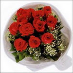 10 adet kirmizi g�l buketi  Temelli Ankara �i�ek g�nder uluslararas� �i�ek g�nderme 