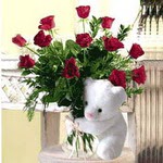 9 adet kirmizi g�l   Temelli anneler g�n� �i�ek yolla 