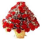 41 adet kirmizi g�l sepette  Temelli anneler g�n� �i�ek yolla 