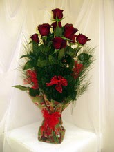 10 adet kirmizi g�llerden Ankara Temelli �i�ek yolla 
