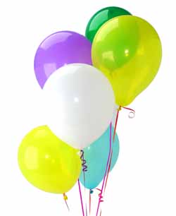 Temelli �i�ek sipari�i vermek  Sevdiklerinize 17 adet u�an balon demeti yollayin.
