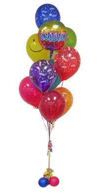Ankara Temelli online �i�ek g�nderme sipari�  Sevdiklerinize 17 adet u�an balon demeti yollayin.