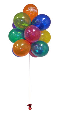 Ankara Temelli cicekciler , cicek siparisi  Sevdiklerinize 17 adet u�an balon demeti yollayin.