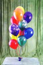 Temelli ankara �nternetten �i�ek sipari�i  19 adet u�an balon demeti balonlar