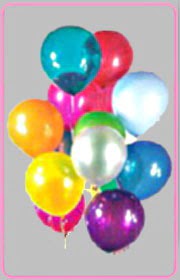 Ankara Temelli �i�ek yolla , �i�ek g�nder , �i�ek�i   15 adet karisik renkte balonlar u�an balon