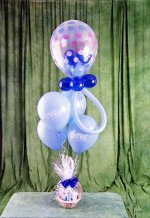 Ankara Temelli �i�ek yolla , �i�ek g�nder , �i�ek�i   15 adet u�an balon ve k���k kutuda �ikolata