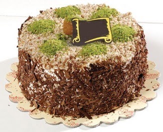 pasta g�nderme 4 ile 6 kisilik �ikolatali yas pasta Ankara Temelli 14 �ubat sevgililer g�n� �i�ek 