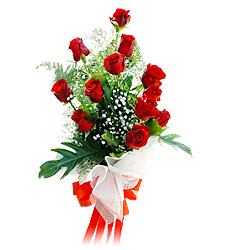 11 adet kirmizi g�llerden g�rsel s�len buket Ankara Temelli �i�ek sat��� online �i�ek�i , �i�ek sipari�i 