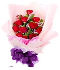 7 g�lden kirmizi g�l buketi sevenler alsin Ankara Temelli online �i�ek g�nderme sipari� 