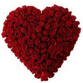 �i�ek�i Temelli �i�ek servisi , �i�ek�i adresleri  muhte�em k�rm�z� g�llerden kalp �i�e�i