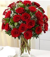 Vazo i�erisinde 33 adet k�rm�z� g�l Temelli ankara �nternetten �i�ek sipari�i 