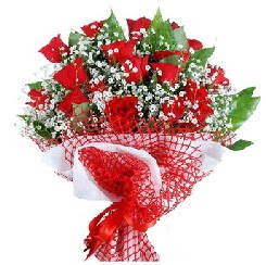 11 k�rm�z� g�lden buket Temelli ankara �i�ek sipari�i �i�ek g�nderme 