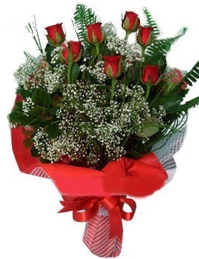 7 k�rm�z� g�l buketi ankara �i�ek�i Temelli ucuz �i�ek g�nder 