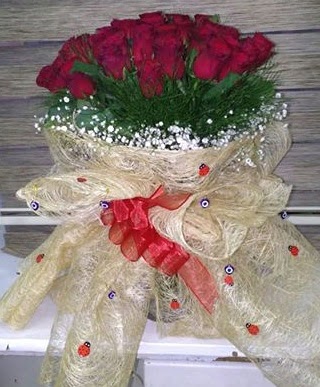 41 adet k�rm�z� g�lden k�z isteme buketi Ankara Temelli kaliteli taze ve ucuz �i�ekler  