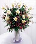 Temelli ankara �i�ekleri g�venli kaliteli h�zl� �i�ek  11 adet beyaz kaliteli g�ller