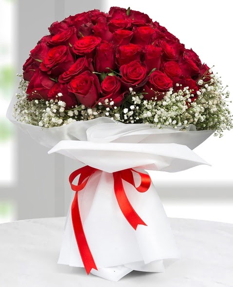 41 adet k�rm�z� g�l buketi Ankara Temelli 14 �ubat sevgililer g�n� �i�ek  s�per g�r�nt�