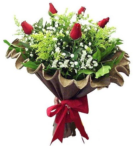 5 adet g�lden buket Ankara Temelli online �i�ek g�nderme sipari� 