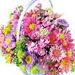 Temelli Ankara �i�ek g�nder uluslararas� �i�ek g�nderme  Sepet Mevsim �i�eklerinden 